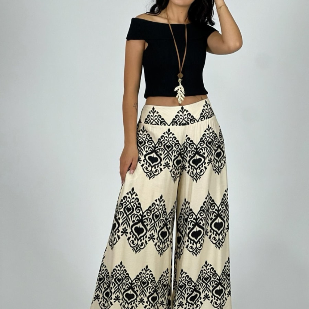 Palazzo Lino Diseño Boho negro