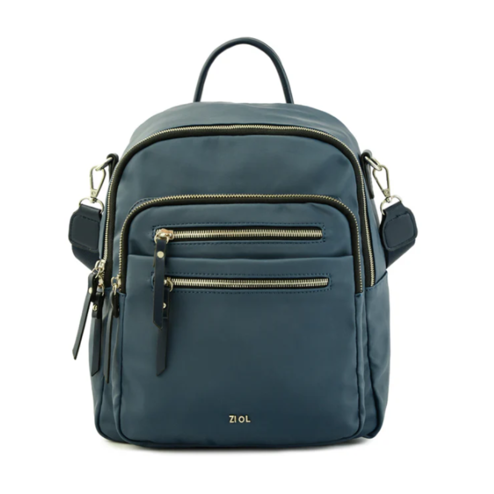 MOCHILA ABELIA MEDIANA AZUL OSCURO ZIOL