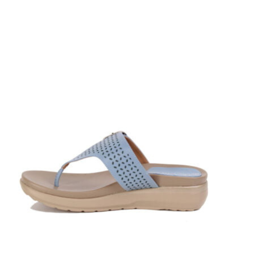 Sandalia Troque Celeste