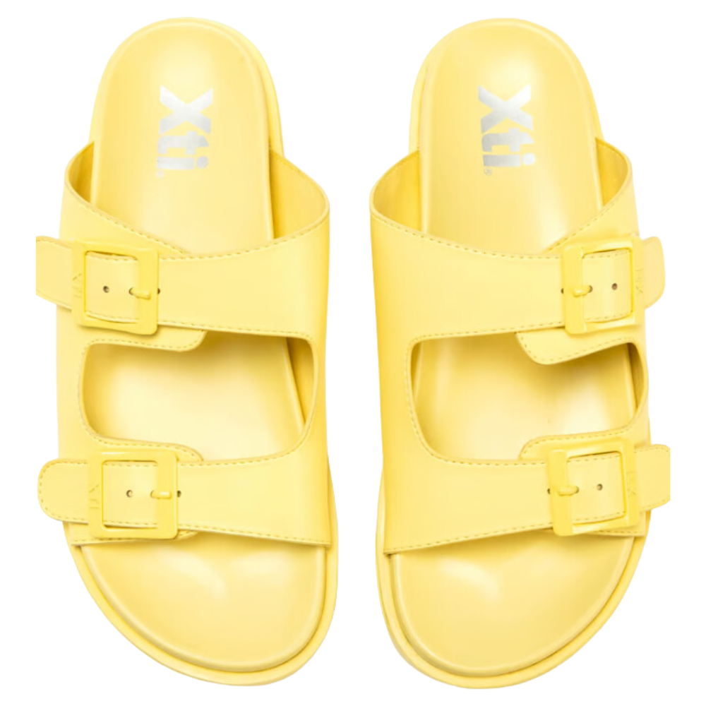 Sandalia Plataforma Mujer Amarillo