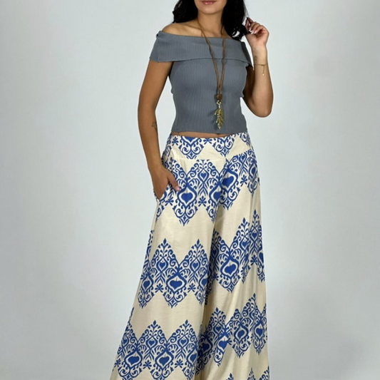 Palazzo Lino Diseño Boho Azul