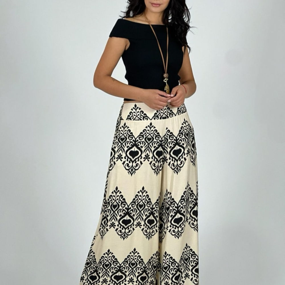 Palazzo Lino Diseño Boho negro
