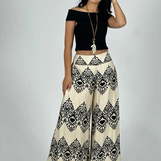 Palazzo Lino Diseño Boho negro