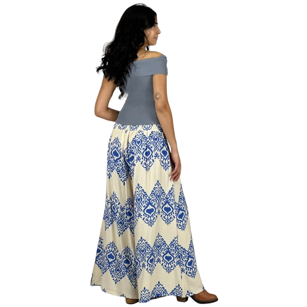 Palazzo Lino Diseño Boho Azul