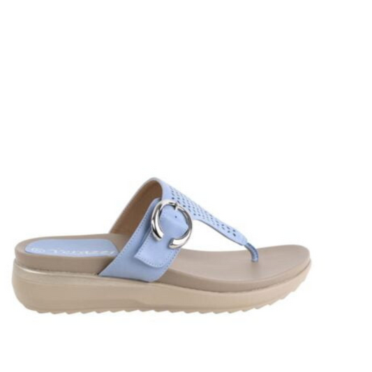 Sandalia Troque Celeste
