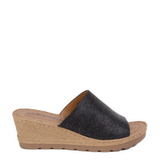 Sandalia Texturas Black