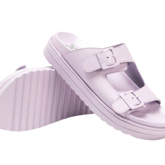 Sandalia Plataforma Mujer Violeta